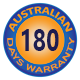 6 Month Australian Warranty