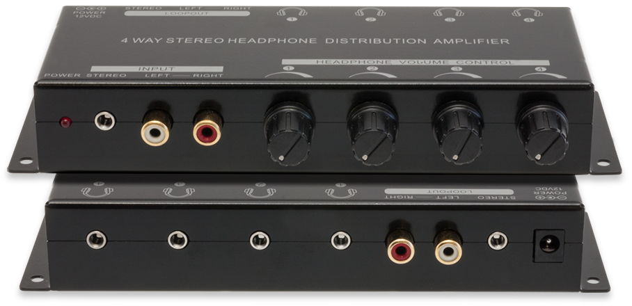 Pro2 PRO1340 4-Way Headphone Amplifier