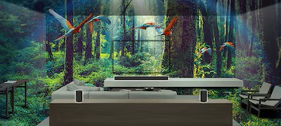 EXPERIENCE 360 SPATIAL SOUND WITH COMPATIBLE SOUNDBARS